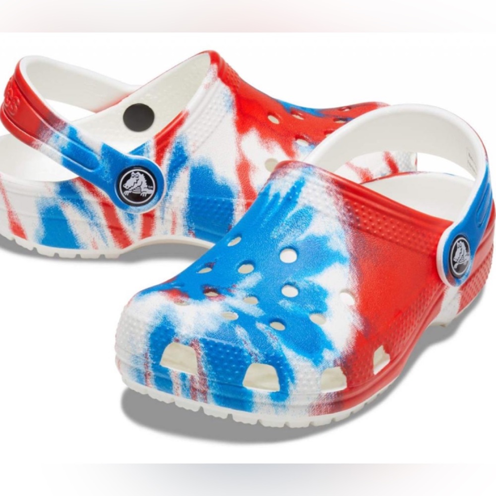 Kids’ Classic Tie-Dye Graphic Clog Multi/White - Picture 2 of 5